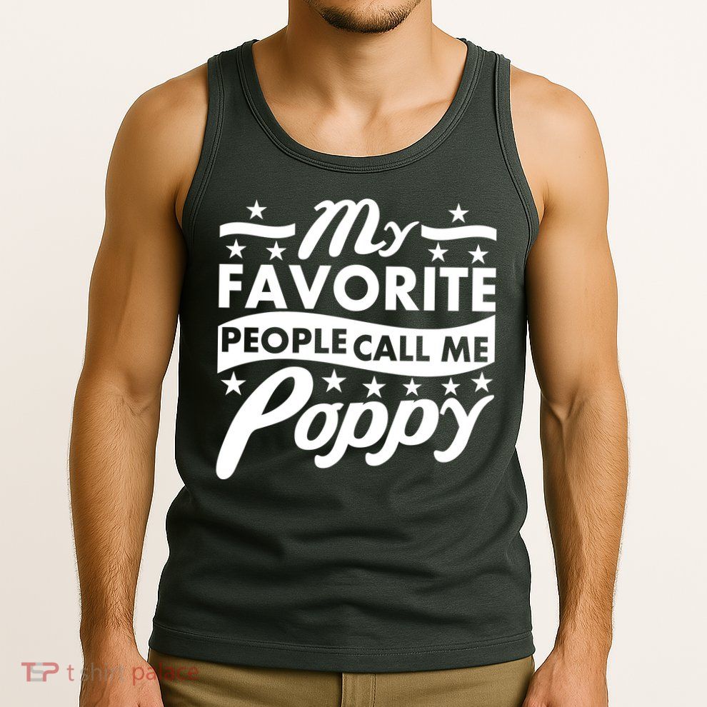 My Favorite People Call Me Poppy Tank Top