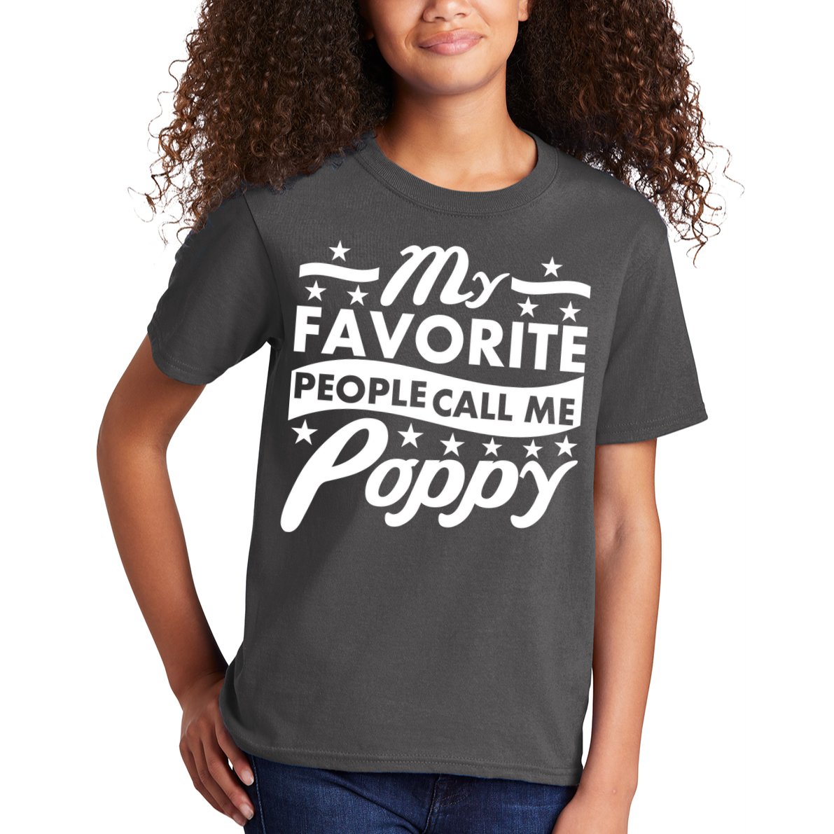 My Favorite People Call Me Poppy Kids T-Shirt