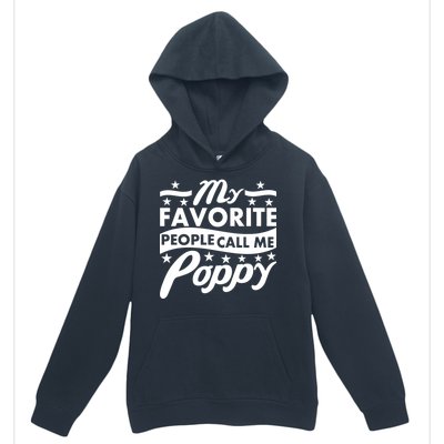 My Favorite People Call Me Poppy Urban Pullover Hoodie