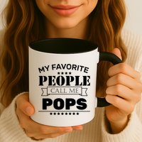 My Favorite People Call Me Pops Mug