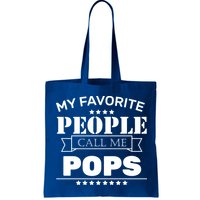 My Favorite People Call Me Pops Bag