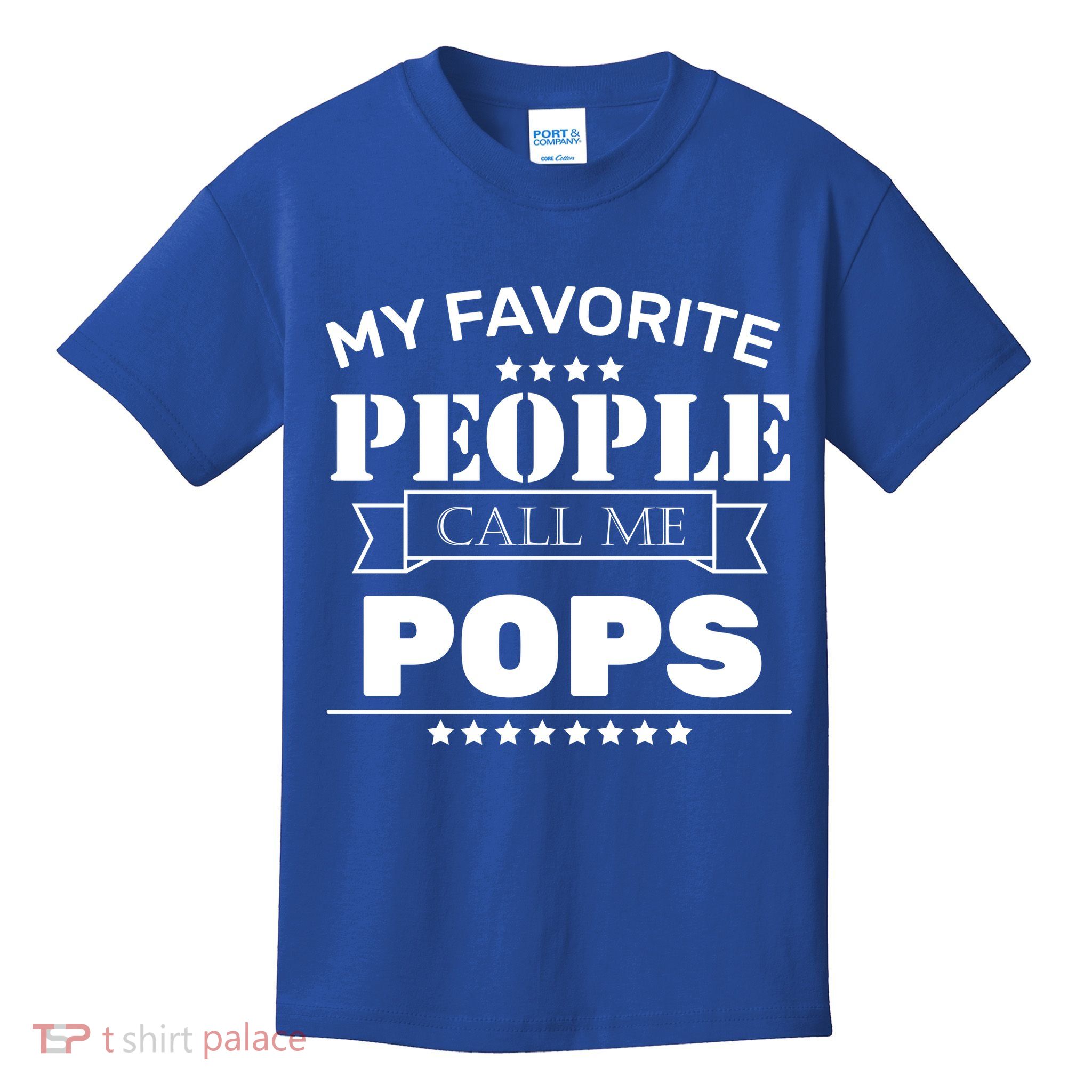My Favorite People Call Me Pops Kids T-Shirt