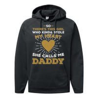 My Favorite Person Calls Me Daddy Performance Fleece Hoodie