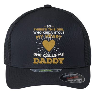 My Favorite Person Calls Me Daddy Flexfit Unipanel Trucker Cap