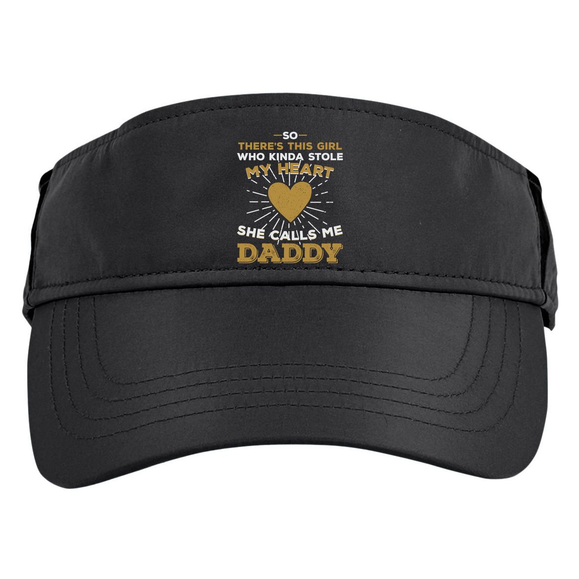 My Favorite Person Calls Me Daddy Adult Drive Performance Visor