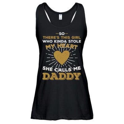 My Favorite Person Calls Me Daddy Ladies Essential Flowy Tank