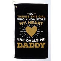 My Favorite Person Calls Me Daddy Golf Towel