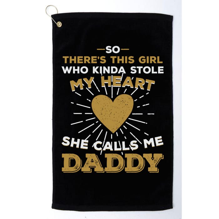 My Favorite Person Calls Me Daddy Golf Towel