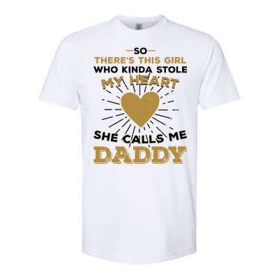 My Favorite Person Calls Me Daddy Softstyle CVC T-Shirt