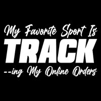 My Favorite Sport Is Tracking My Online Orders Apron