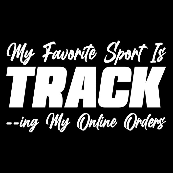 My Favorite Sport Is Tracking My Online Orders Apron
