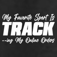 My Favorite Sport Is Tracking My Online Orders Golf Towel