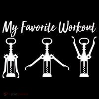 My Favorite Workout Wine Lover Wool Snapback Cap