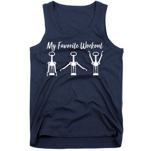 My Favorite Workout Wine Lover Tank Top