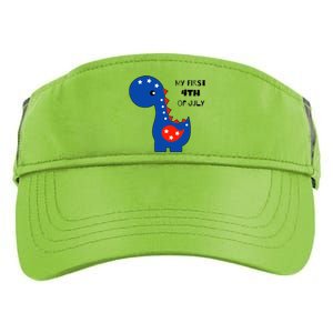 My First 4th of July Cute Dinosaur Adult Drive Performance Visor