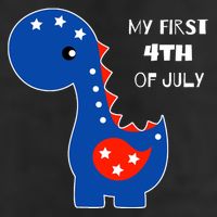 My First 4th of July Cute Dinosaur Adult Drive Performance Visor