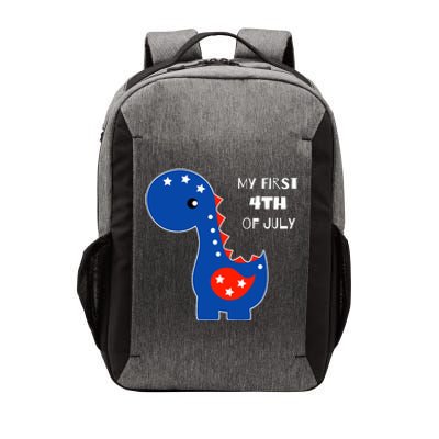 My First 4th of July Cute Dinosaur Vector Backpack