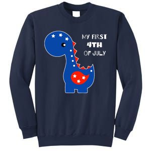 My First 4th of July Cute Dinosaur Sweatshirt