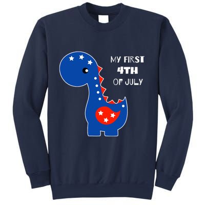 My First 4th of July Cute Dinosaur Sweatshirt