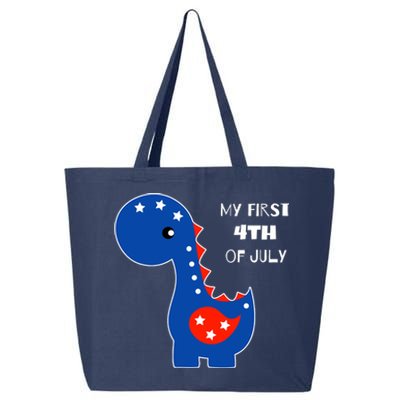 My First 4th of July Cute Dinosaur 25L Jumbo Tote