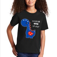 My First 4th of July Cute Dinosaur Kids T-Shirt