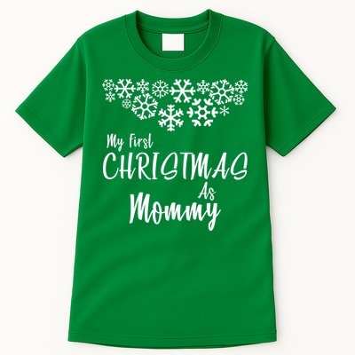 My First Christmas As Mommy Tall T-Shirt