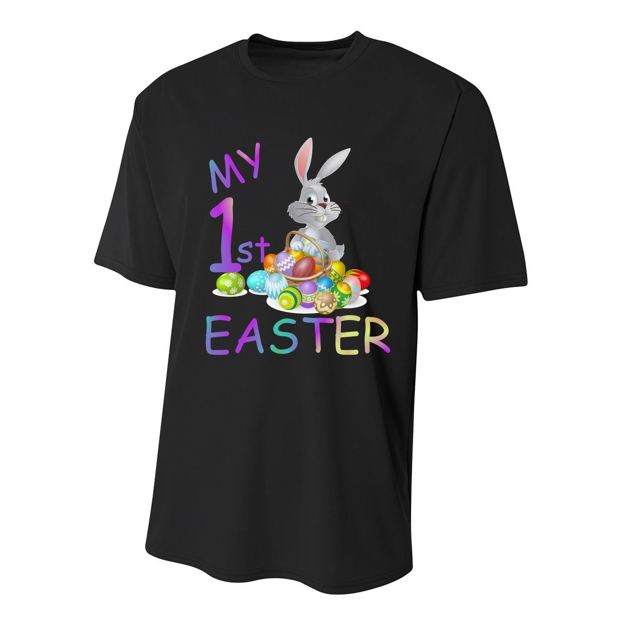 My First Easter Youth Performance Sprint T-Shirt