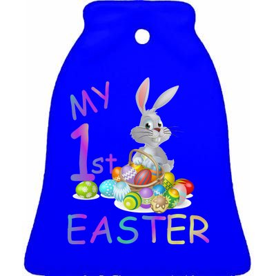 My First Easter Ceramic Bell Ornament