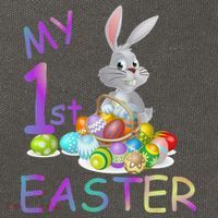 My First Easter Cotton Canvas Backpack