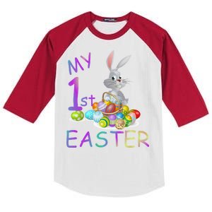 My First Easter Kids Colorblock Raglan Jersey