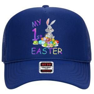 My First Easter High Crown Mesh Back Trucker Hat