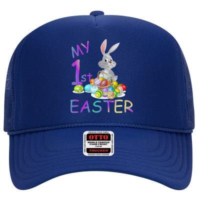 My First Easter High Crown Mesh Back Trucker Hat