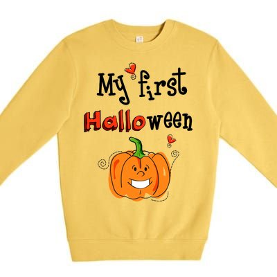 My First Halloween Premium Crewneck Sweatshirt