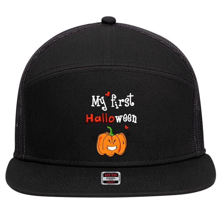 My First Halloween 7 Panel Mesh Trucker Snapback Hat