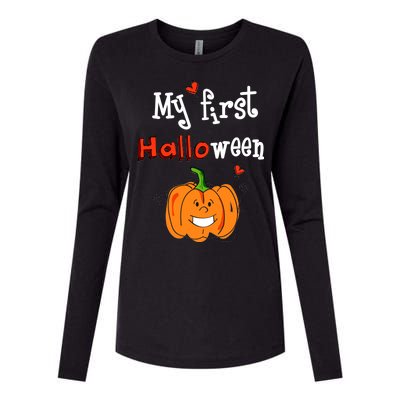 My First Halloween Womens Cotton Relaxed Long Sleeve T-Shirt