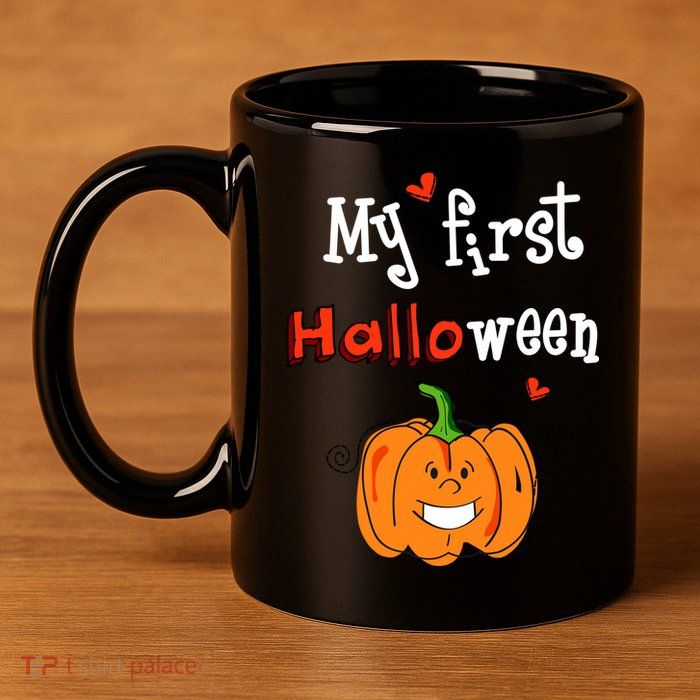 My First Halloween 11oz C Handle Ceramic Mug