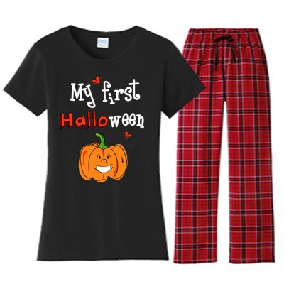 My First Halloween Women's Flannel Pajama Set