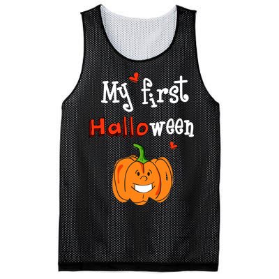 My First Halloween Mesh Reversible Basketball Jersey Tank