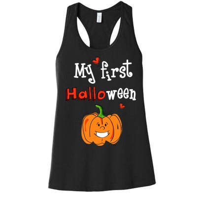 My First Halloween Women's Racerback Tank