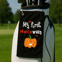 My First Halloween Golf Towel