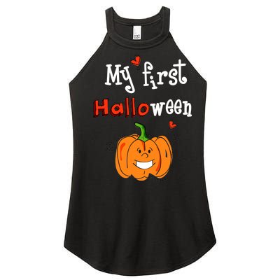 My First Halloween Women’s Perfect Tri Rocker Tank