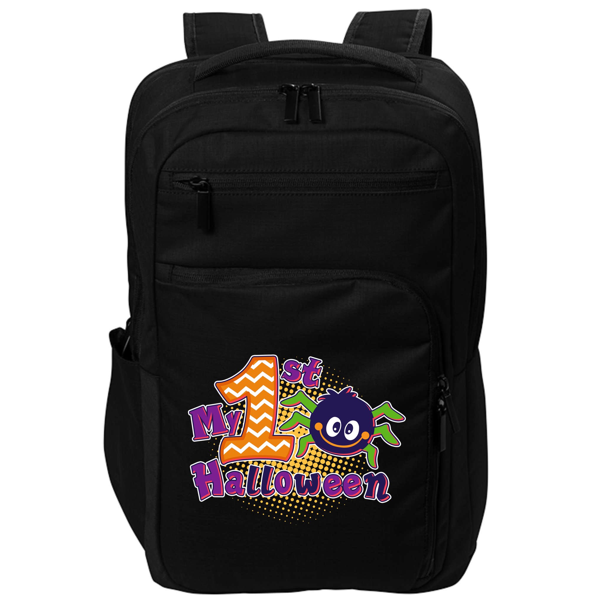 My First Halloween Cute Spider Impact Tech Backpack