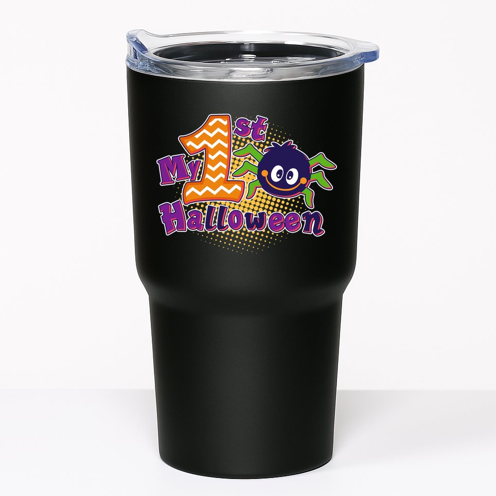 My First Halloween Cute Spider Tumbler