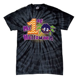 My First Halloween Cute Spider Tie-Dye T-Shirt