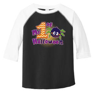 My First Halloween Cute Spider Toddler Fine Jersey T-Shirt