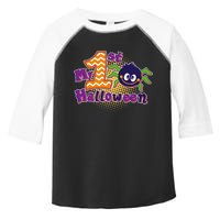 My First Halloween Cute Spider Toddler Fine Jersey T-Shirt