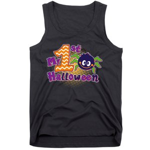 My First Halloween Cute Spider Tank Top