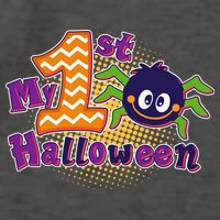 My First Halloween Cute Spider Vector Backpack