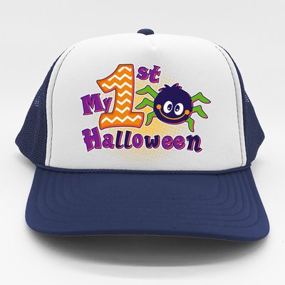 My First Halloween Cute Spider Trucker Hat