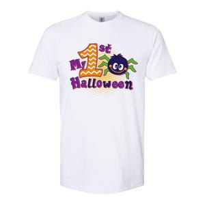 My First Halloween Cute Spider Softstyle® CVC T-Shirt